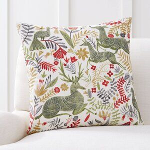 EUC Pottery Barn Llew Deer Pillow Cover